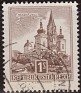 Austria - 1957 - Architecture - 1 S - Brown - Austria, Architecture - Scott 620 - Architecture Mariazell - 0